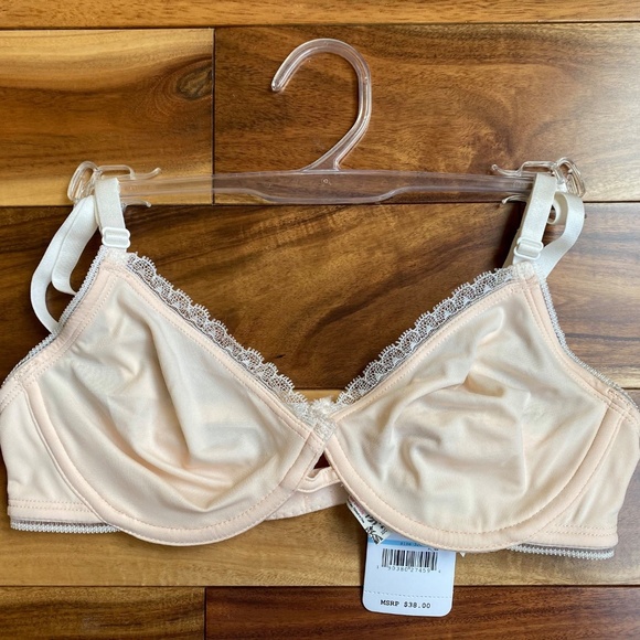 Intimately by Free People Peach Cloud Bra NWT in Size 32C - Picture 1 of 3